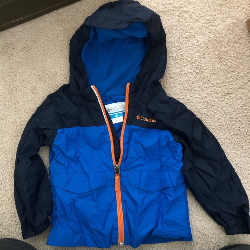 Columbia: Toddler/Boy’s Rain Jacket; Blue [SIZE 3T]